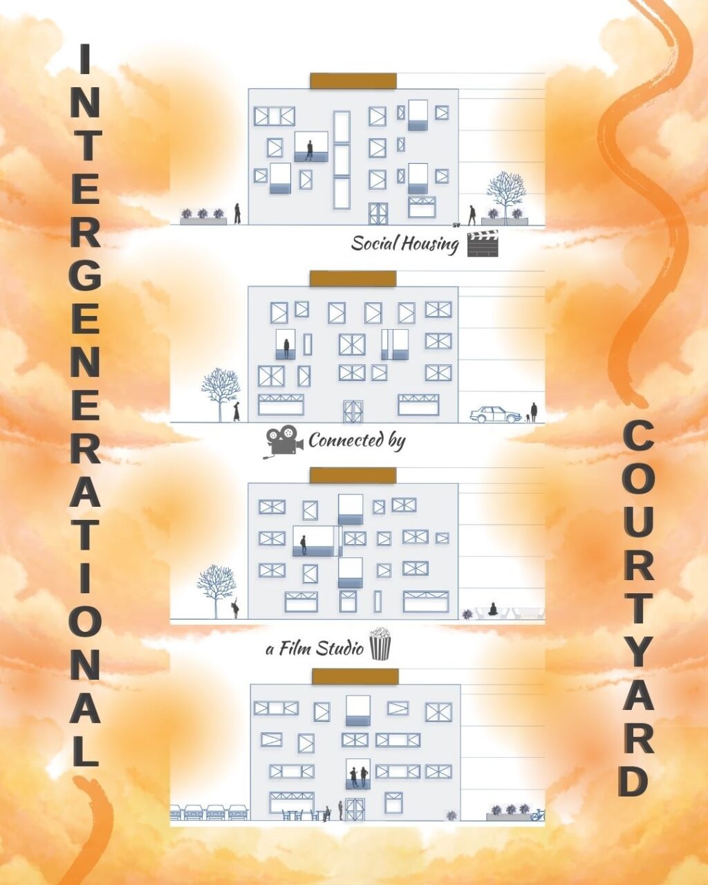 Intergenerational Courtyard / Asiye Melis Candemir