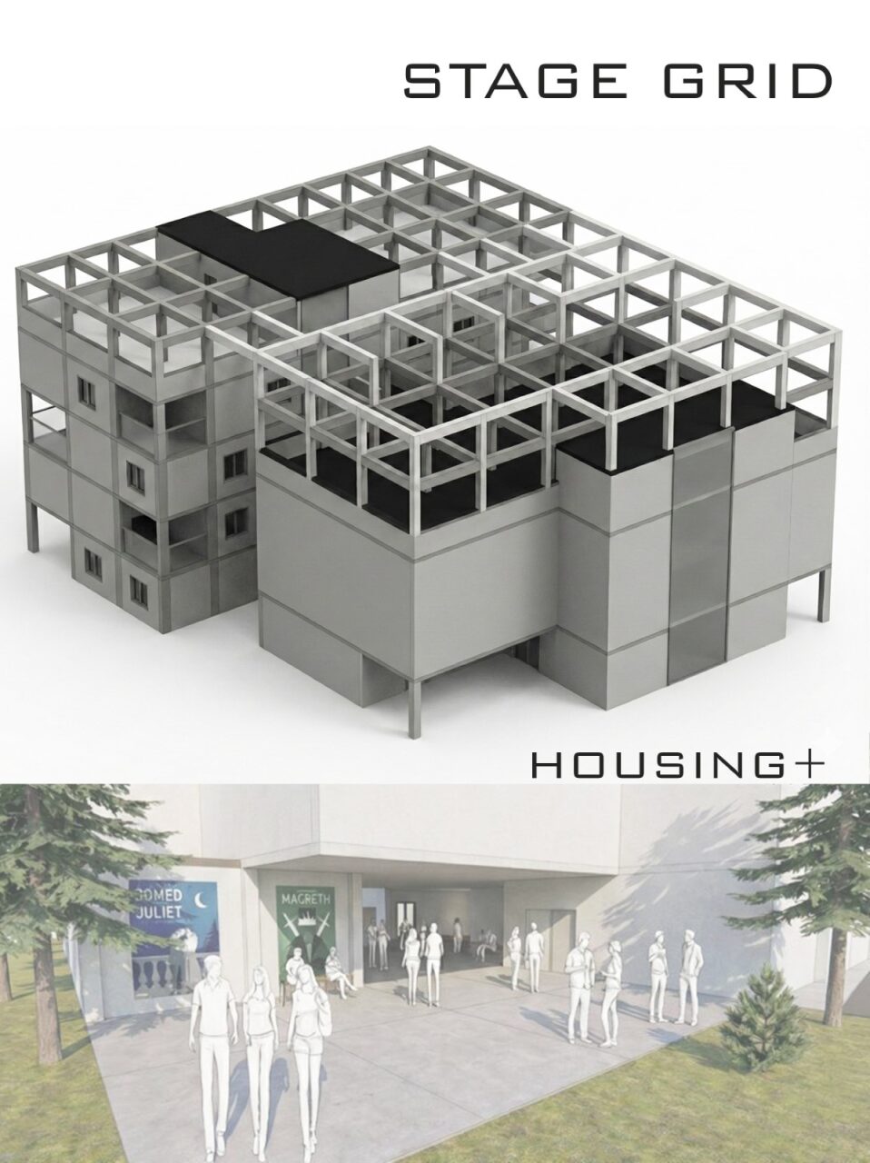 The Stage Grid / Yaren Öztürk