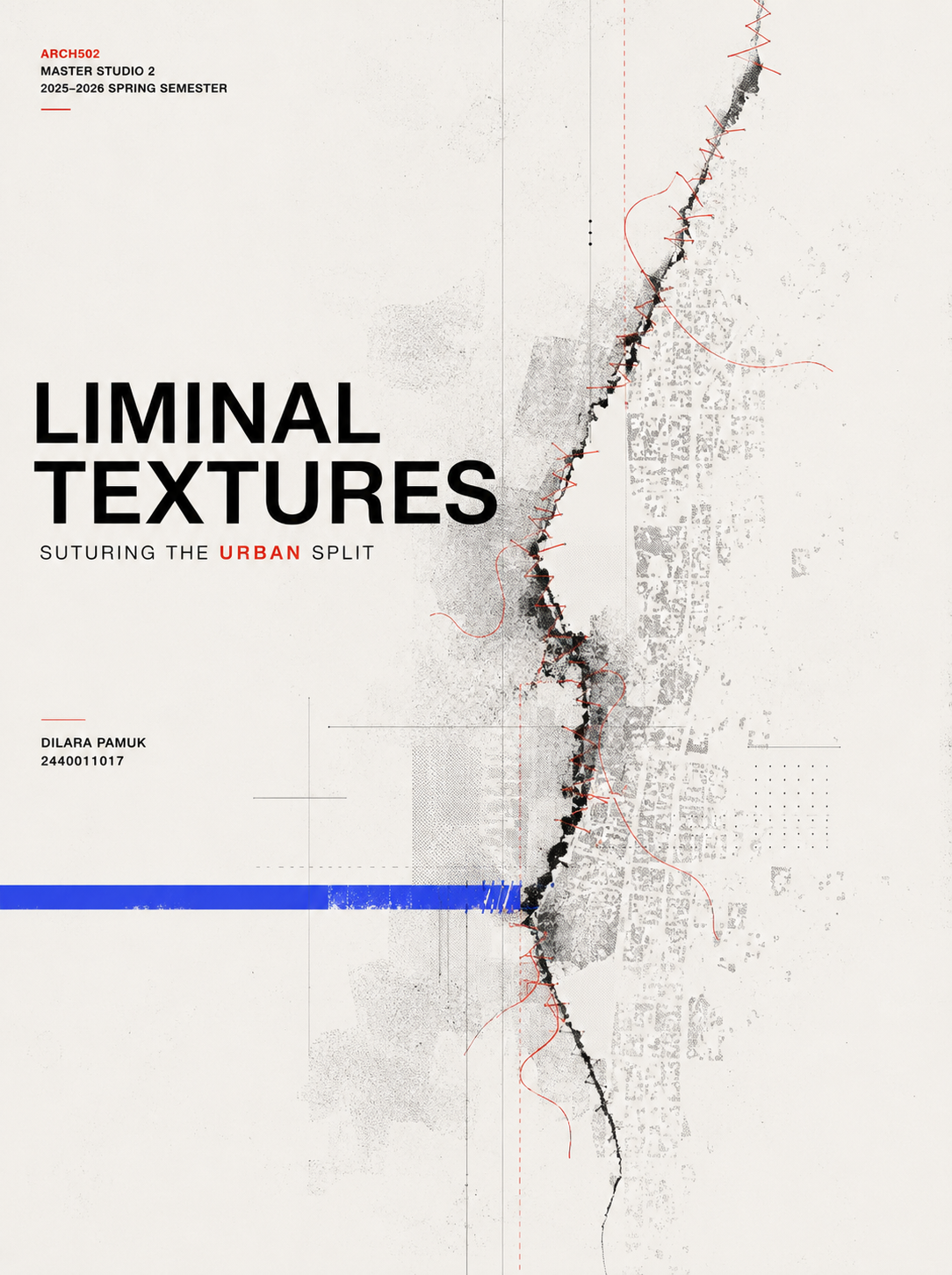 Dilara Pamuk/Liminal Textures: Suturing the Urban Split